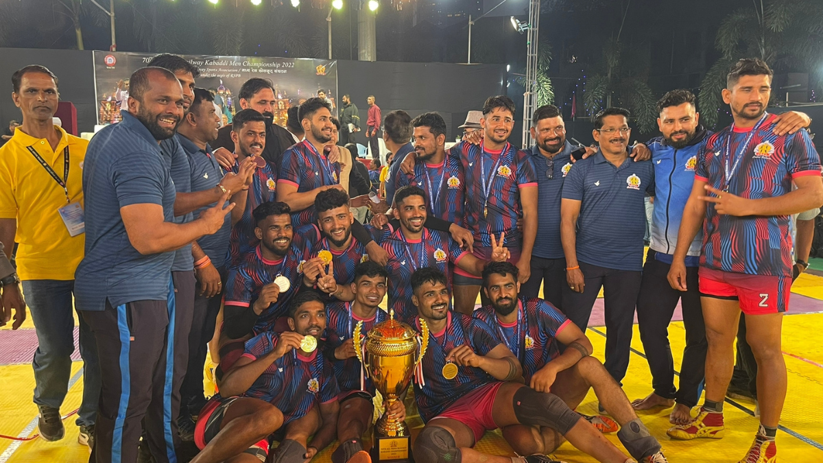 70th All India Railway Kabaddi Championship Final : Central Railways beat Northern Railways by a huge difference