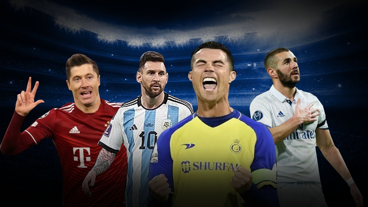 The top 5 goalscorers of all time in UCL history.
