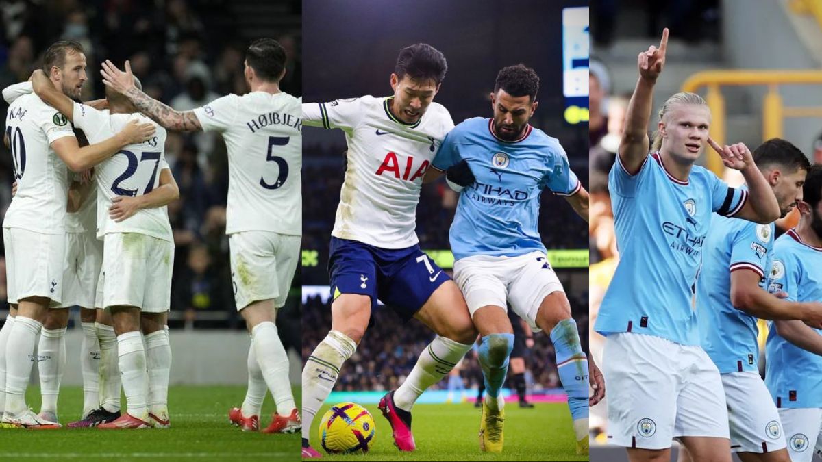 English Premier League 2022/23 : Man City can move 3 points closer to Arsenal if they pass Tottenham Test!
