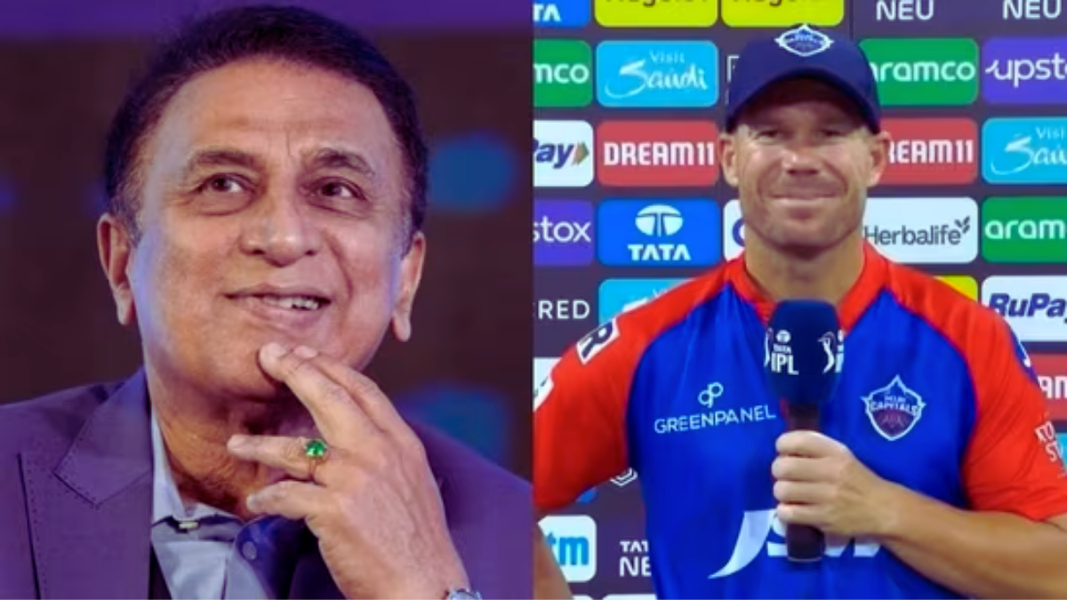 IPL 2023 : Sunil Gavaskar highlights David Warner’s failure at Feroz Shah Kotla after the Aussie spoke about his return to DC’s home ground!