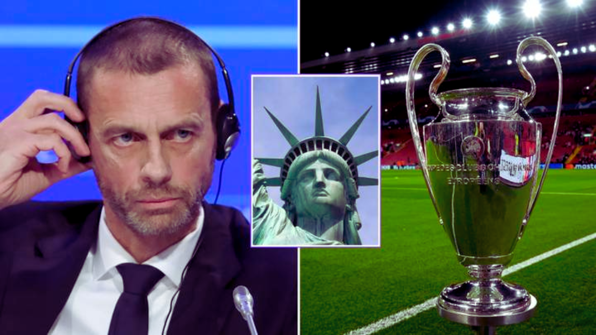 Is holding a Champions League final outside of Europe a possibility? UEFA Chief Aleksander Ceferin points to USA!