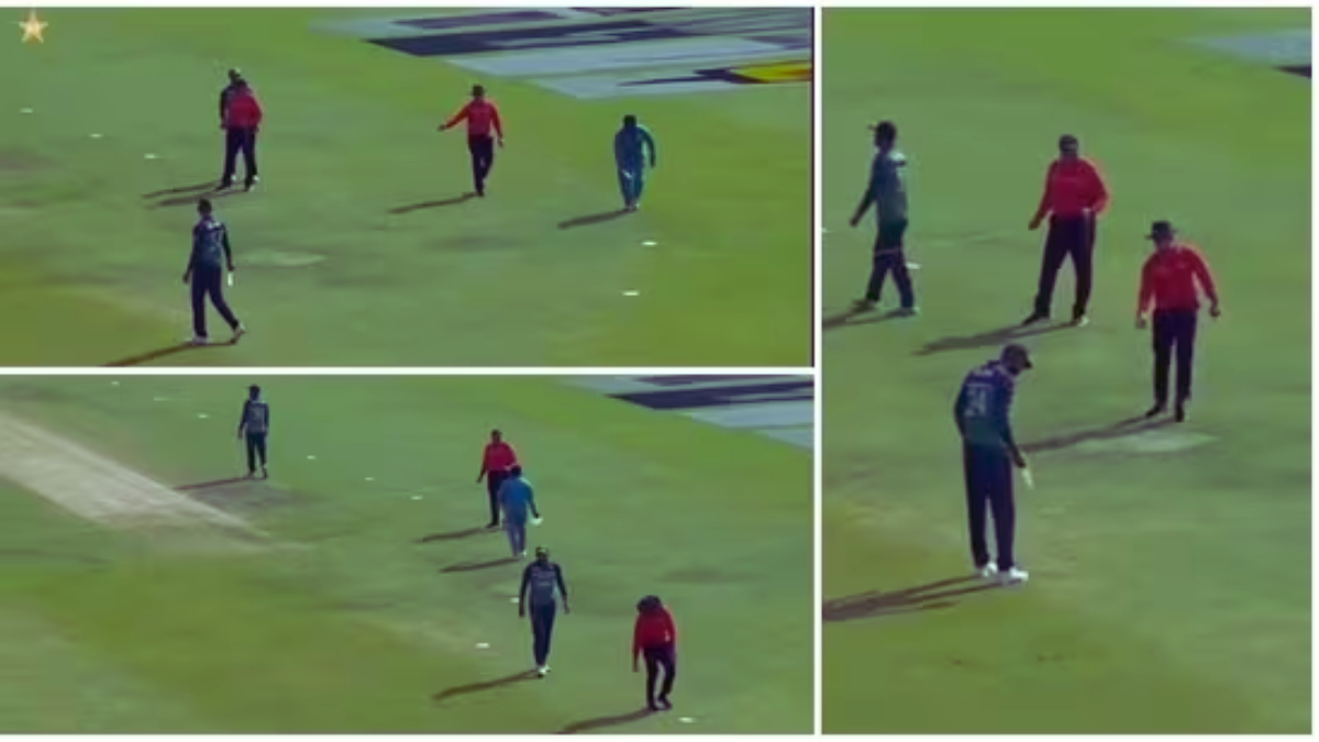 Watch : Epic Fan reactions on Pakistani cricket after Aleem Dar stops the play to fix a major error!