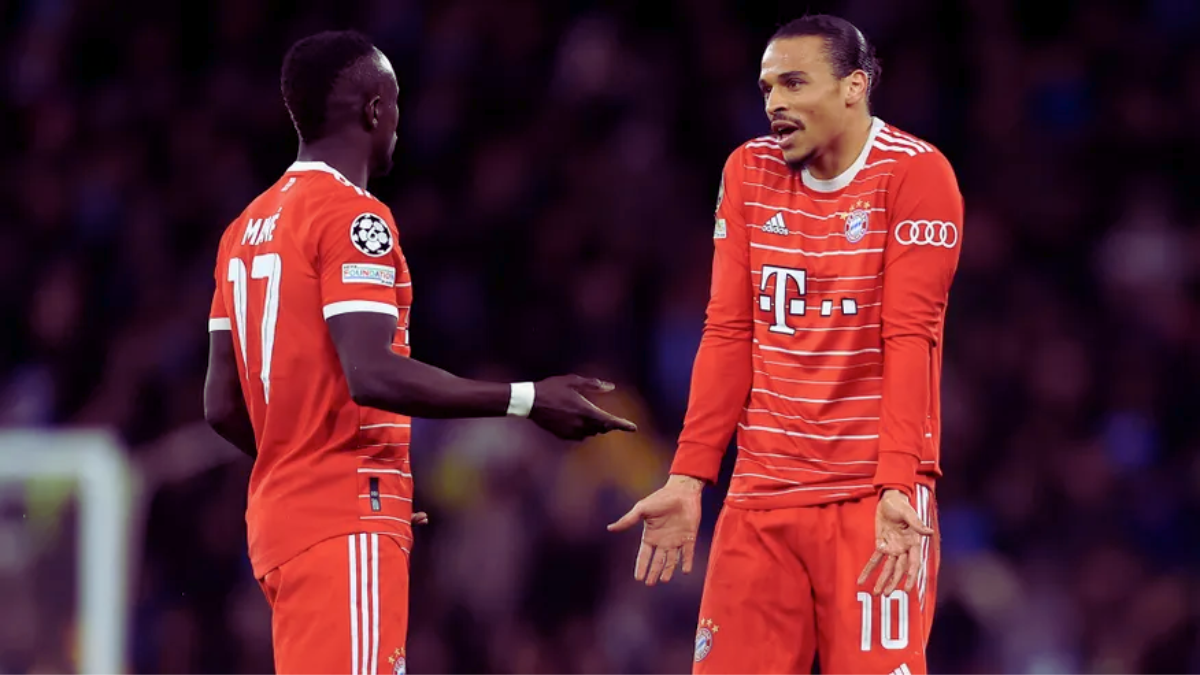 Champions League 2022/23 : Bayern Munich’s Leroy Sane and Sadio Mane involved in a physical altercation! Find out