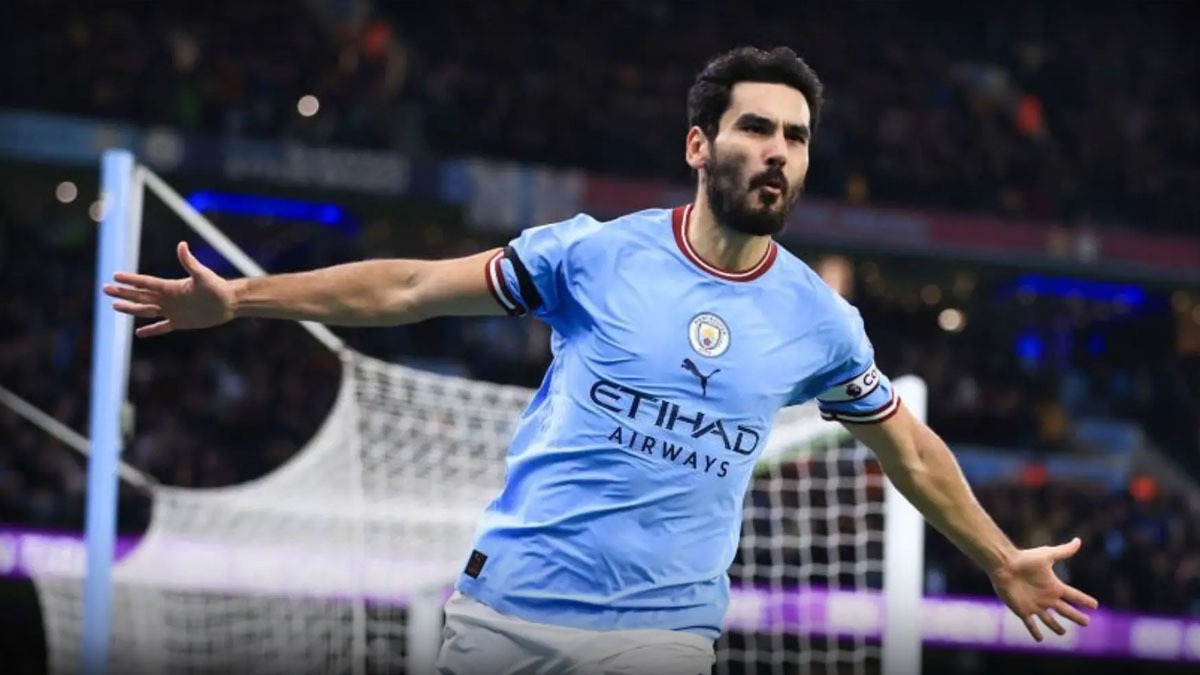 Manchester City midfielder Ilkay Gundogan scores yet another Title winning goal but will he extend his stay at the Etihad?
