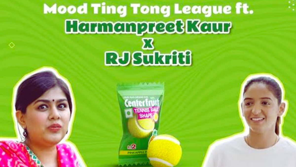 Watch : India’s Women cricket team Captain Harmanpreet Kaur appear in a new Center Fruit advertisement!