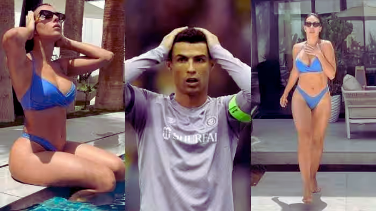 Cristiano Ronaldo’s wife Georgina Rodriguez violates Saudi Arabian rules after posting a Bikini photo on Instagram!