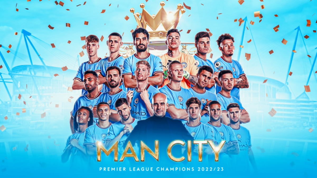 Manchester City crowned English Premier League for the 3rd time in a row!