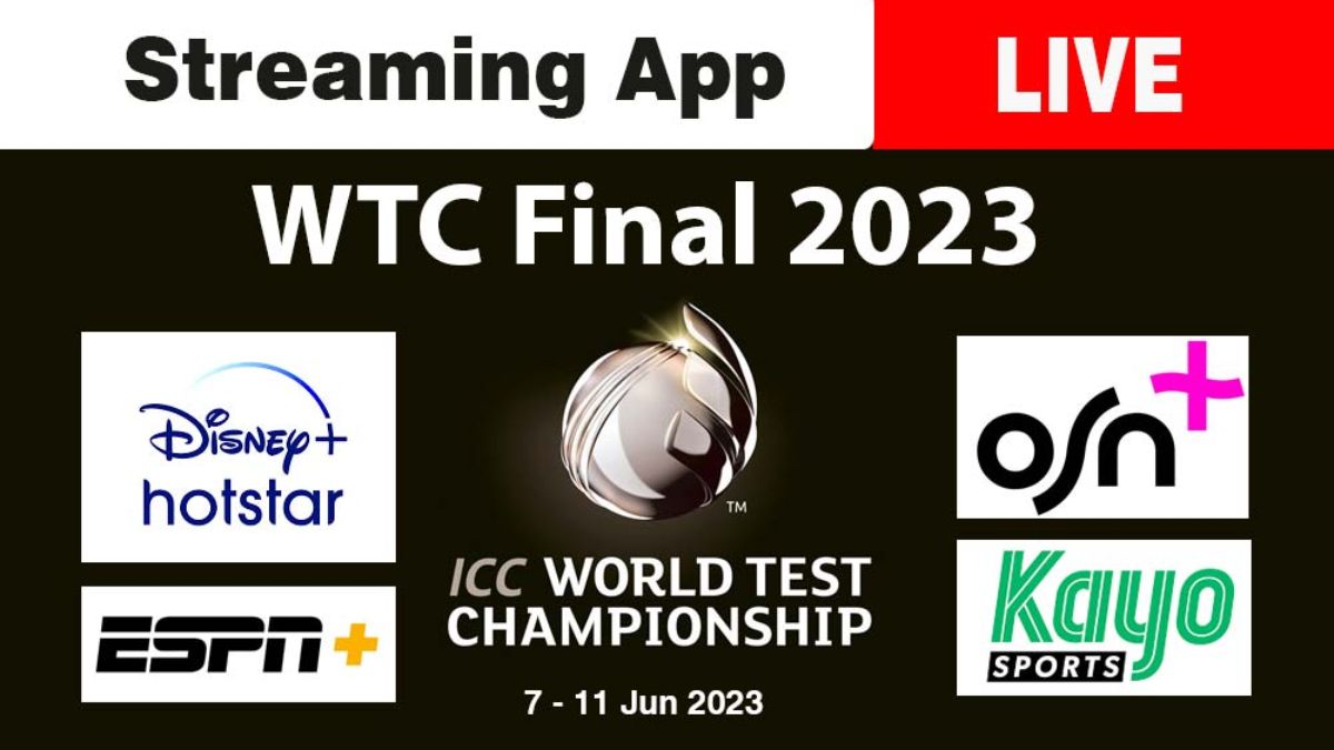 World Test Championship Final Live Streaming and live telecast ?