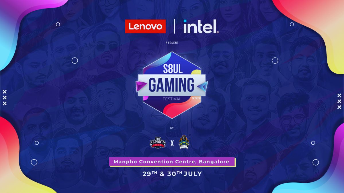 S8UL becomes the first ever Indian Esports team to host a two-day Gaming Festival