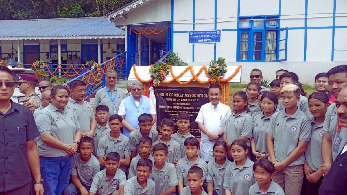 Cricket Gets Boost in Sikkim as CM Prem Singh Tamang Inaugurates Center of Excellence