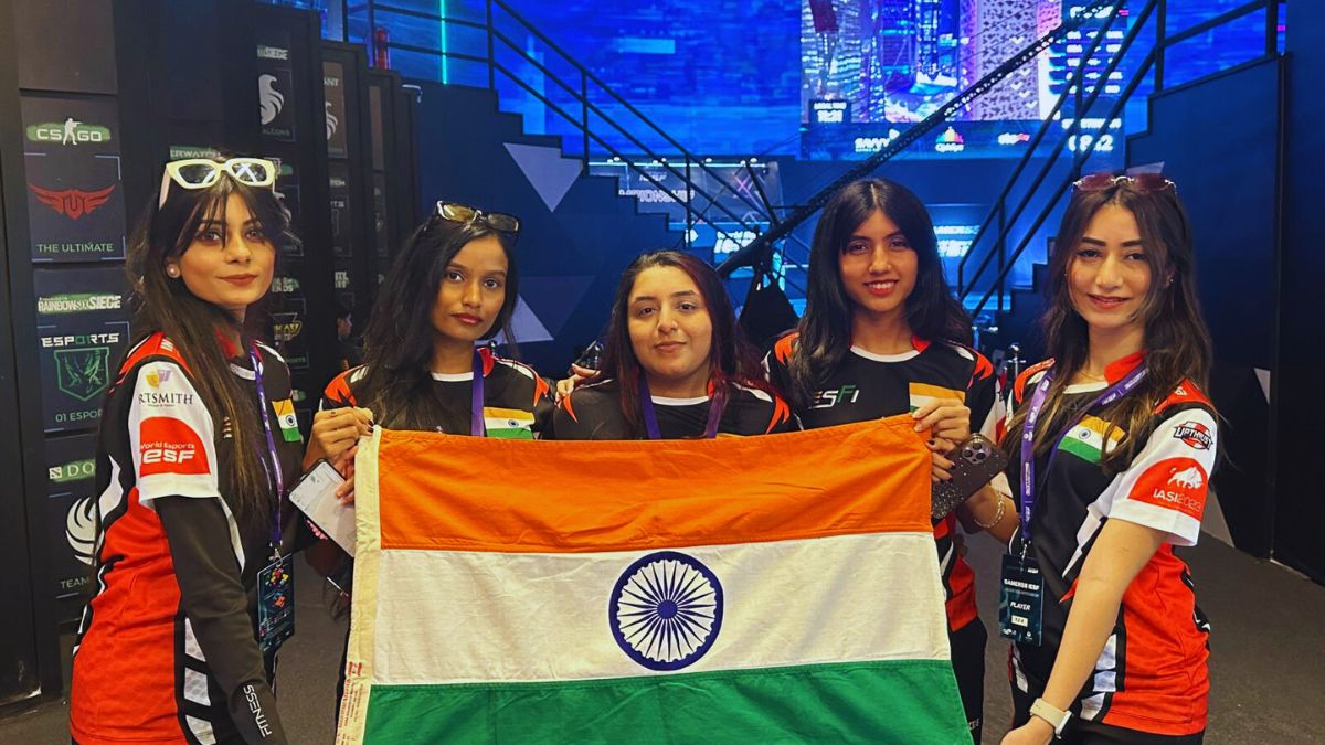 15th World Esports Championships: Indian Female CS:GO Team gears up to make Historic Debut at Asian qualifiers in Riyadh