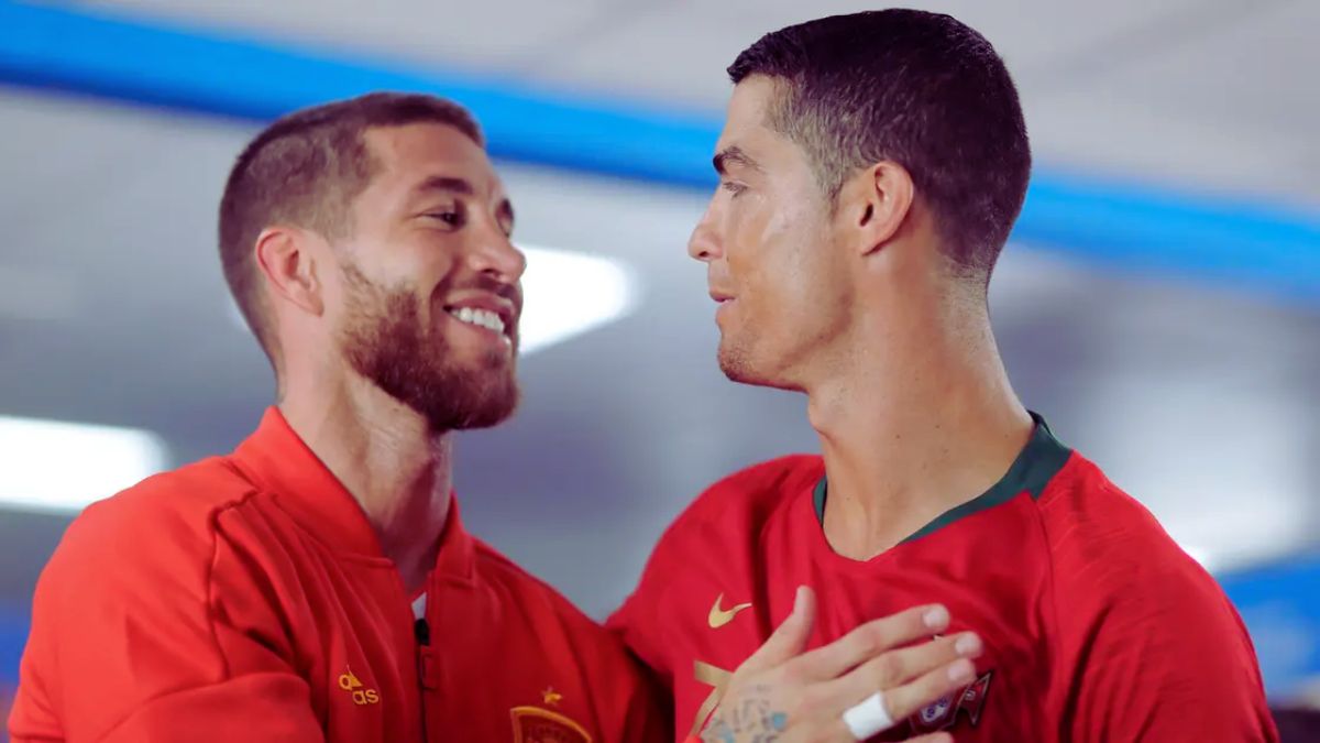 Cristiano Ronaldo mocks Sergio Ramos as the Spaniard reaches 60 Million followers on Instagram