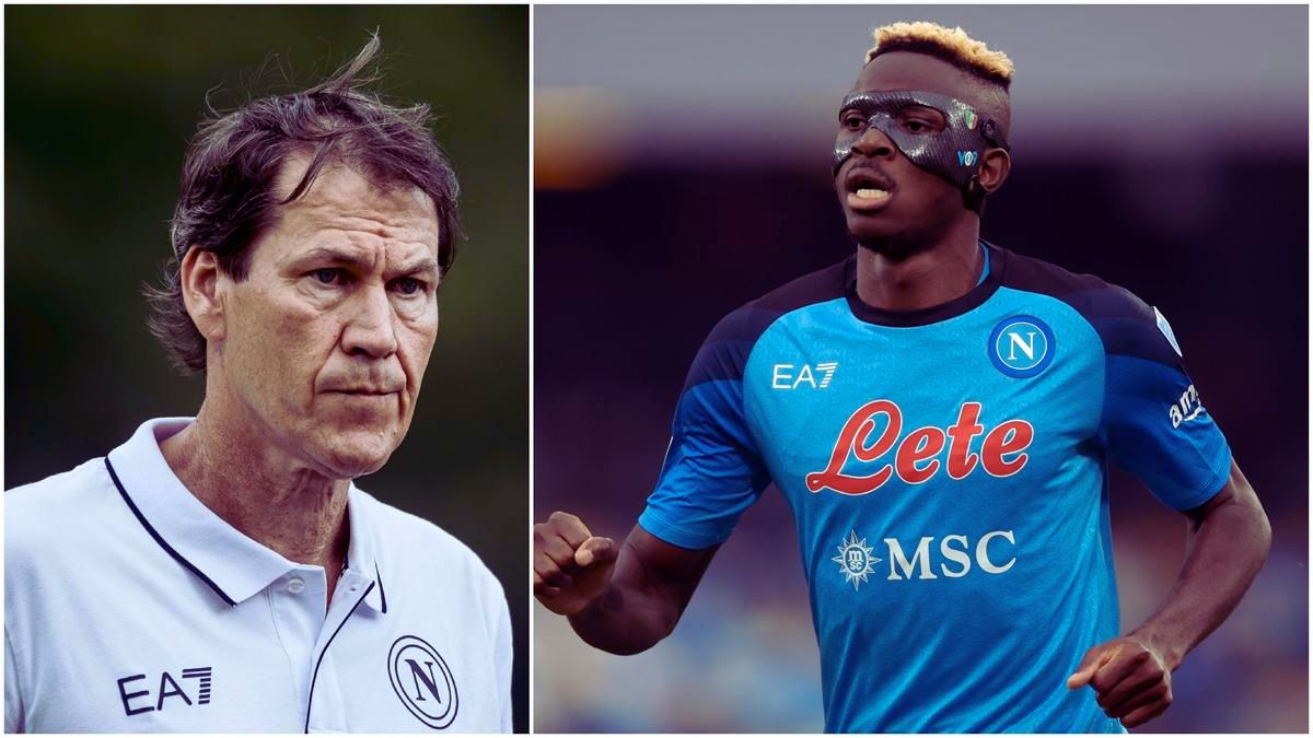 Rudi Garcia likens Victor Osimhen to Legendary Cristiano Ronaldo