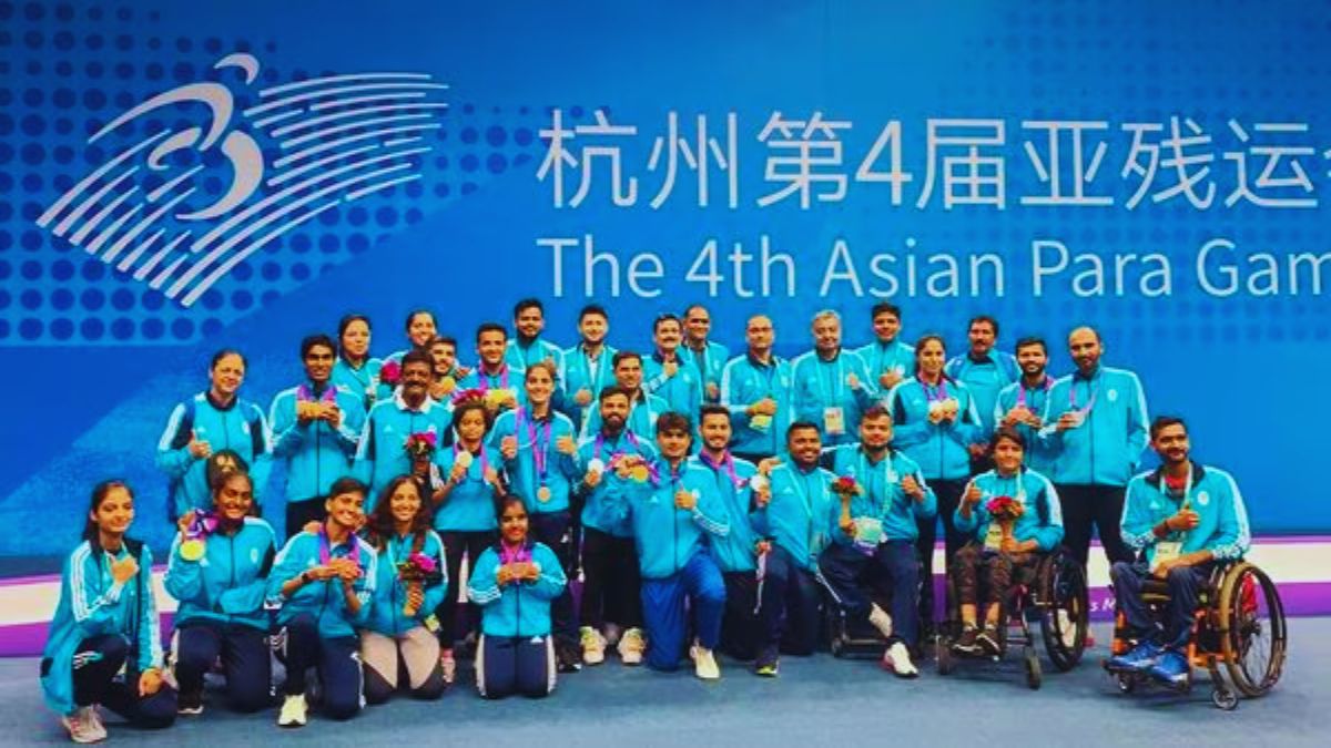 India’s Para Athletes Shine at Asian Para Games, Set New Records