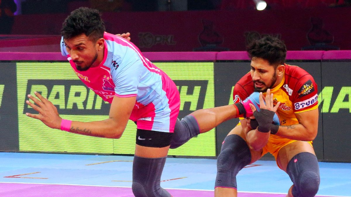 Jaipur Pink Panthers ride on Arjun Deshwal’s Super 10 to beat Telugu Titans and extend unbeaten run to 7 games