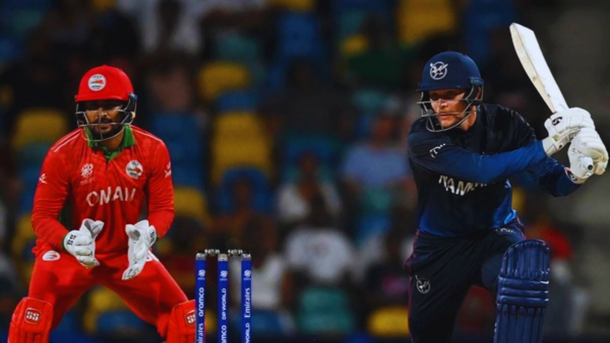 Namibia clinch thrilling victory against Oman in first Super Over of T20 World Cup 2024