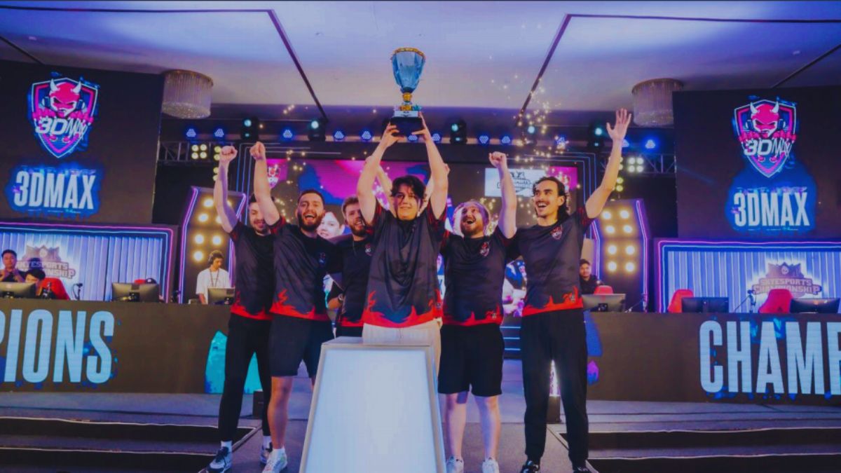3DMAX crowned champions of the $300,000 Skyesports Championship 2024 in Mumbai