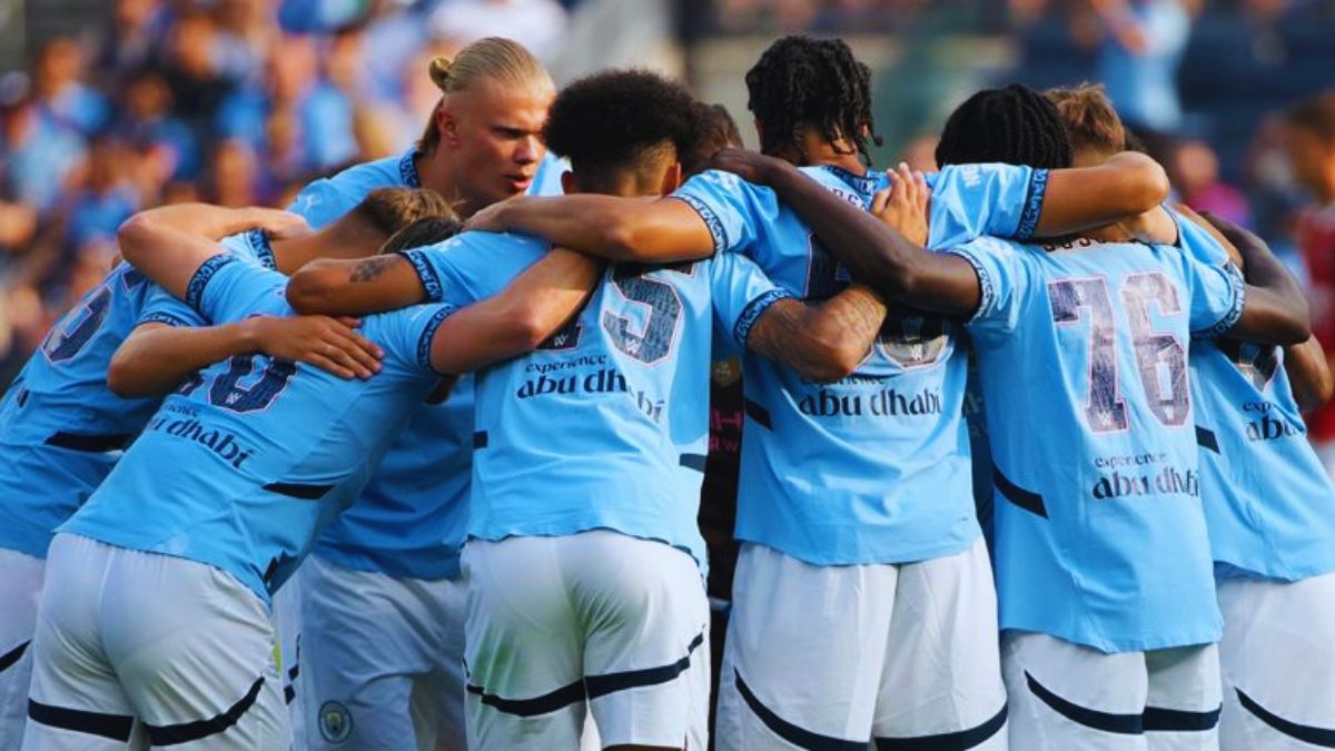 Manchester City, Bernardo Silva, Manuel Akanji, Erling Haaland, Nathan Ake, Kevin De Bruyne