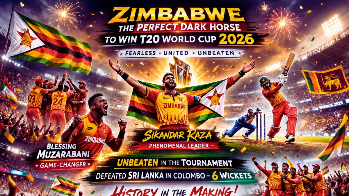 Why Zimbabwe is Perfect Dark Horse to Win T20 World Cup 2026?