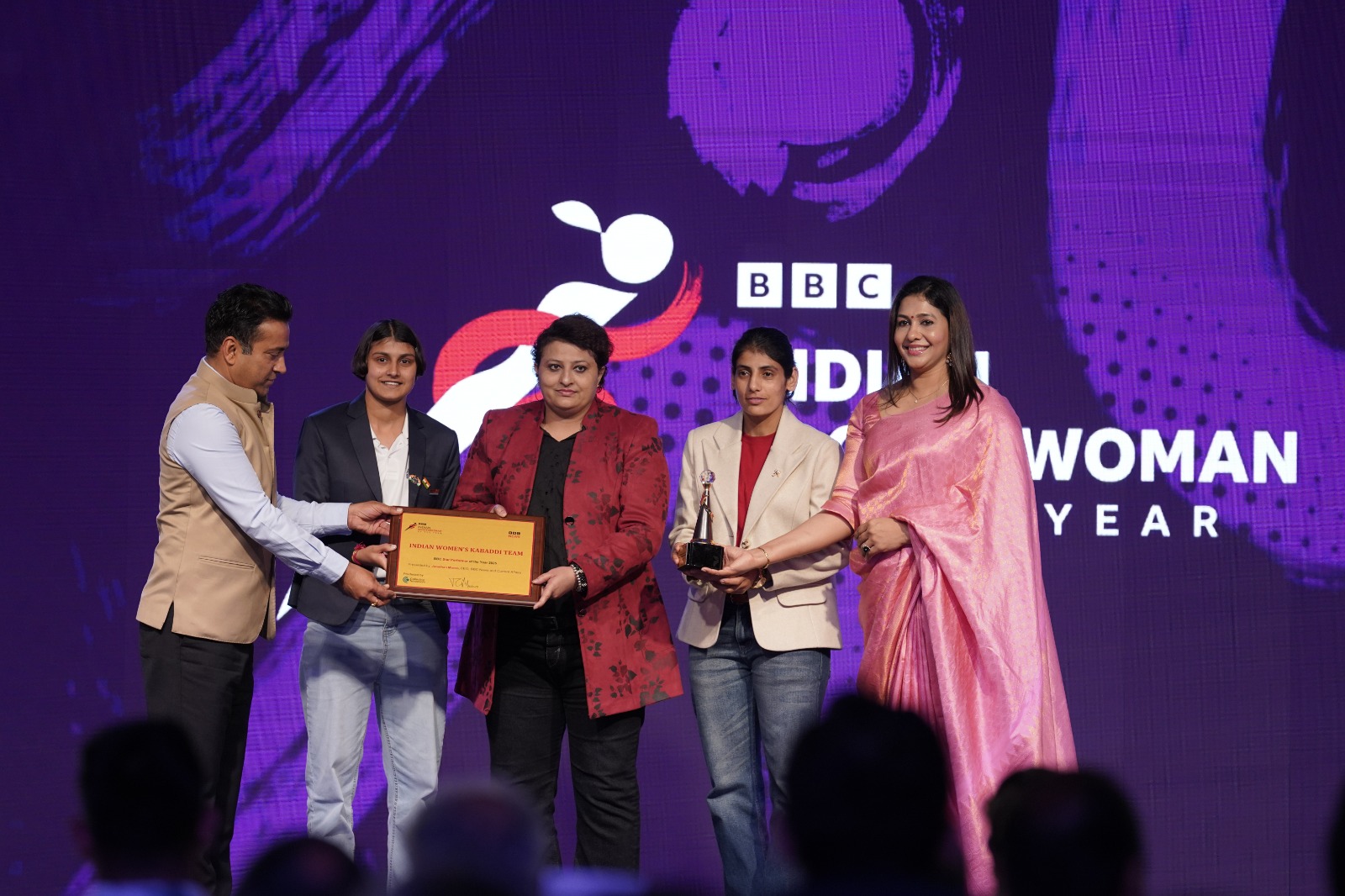 Indian Women’s Kabaddi Team honoured as BBC Star Performers of the Year 2025 after World Cup triumph