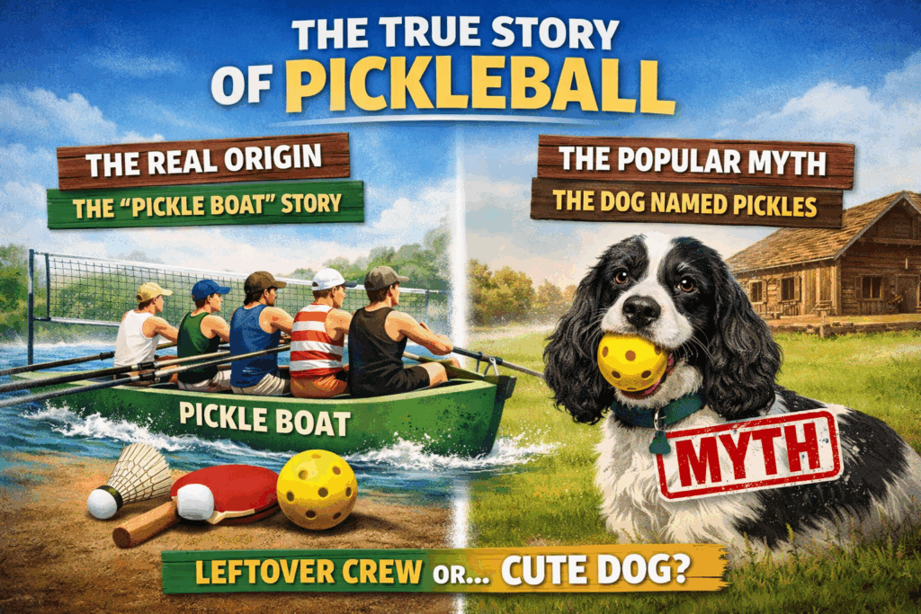 How Pickleball Name is Coined? Real Facts | No Myths| Reality Explained