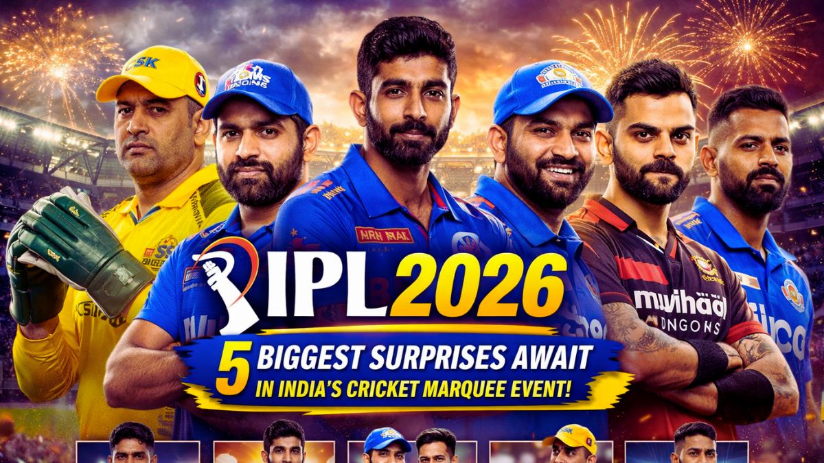 IPL 2026: 5 Biggest Surprises in Store for Indian Fans in Upcoming Marquee Event