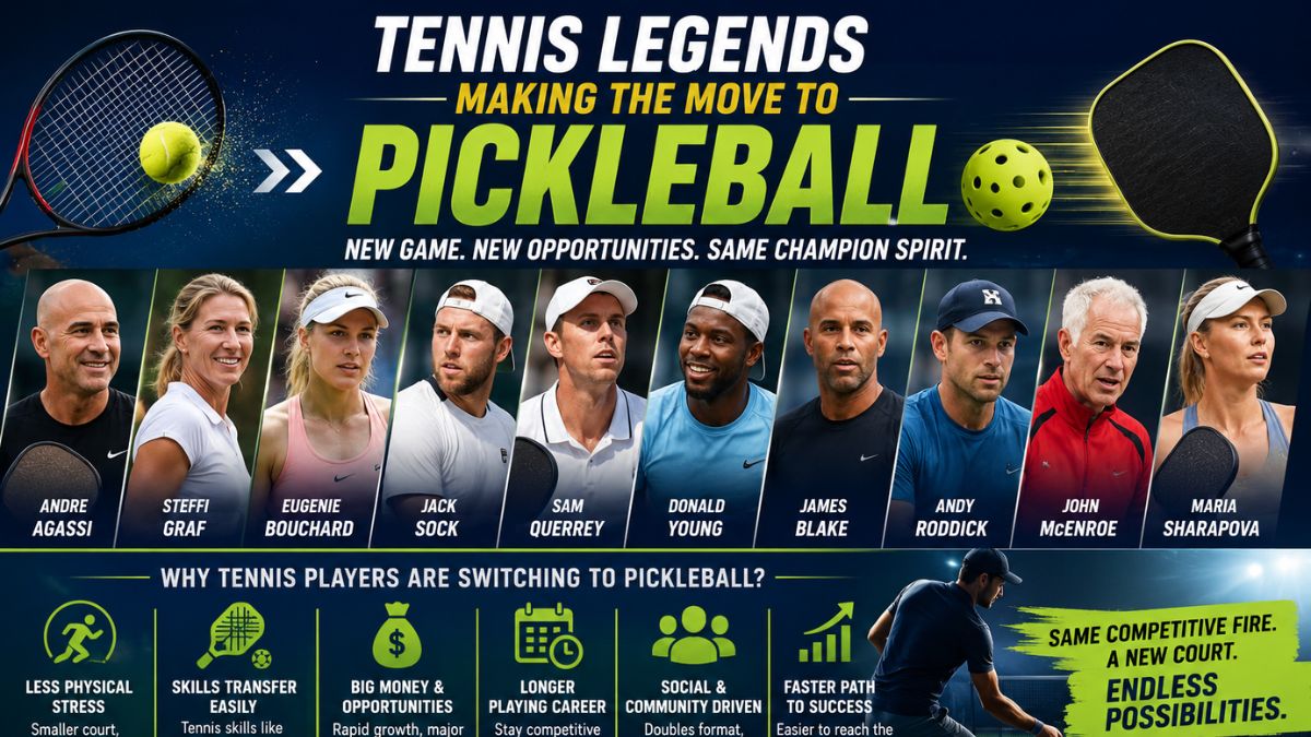 Why Tennis Players Are Switching to Pickleball in 2026: Full Story Explained