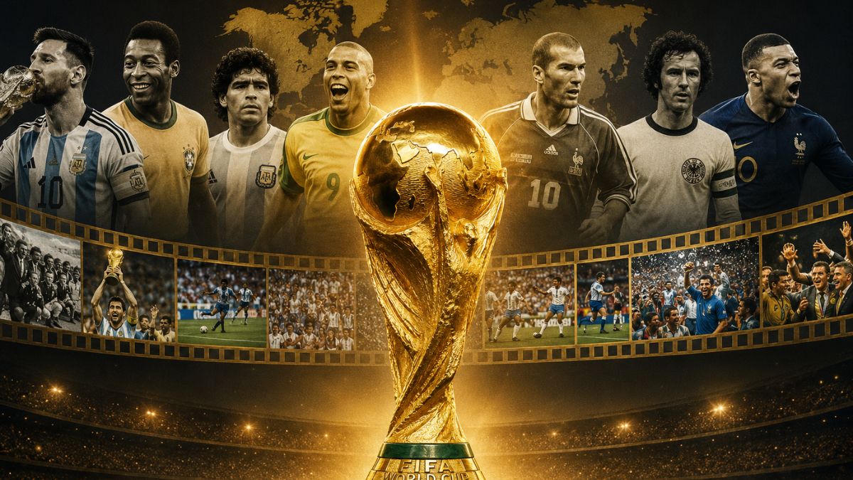 FIFA World Cup Winners and Records: From Pelé to Lionel Messi