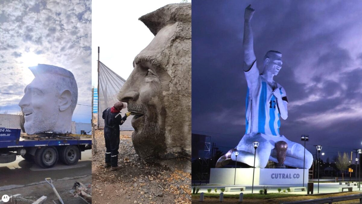 After Kolkata’s Lionel Messi Statue Came Down, Argentina Built One Taller