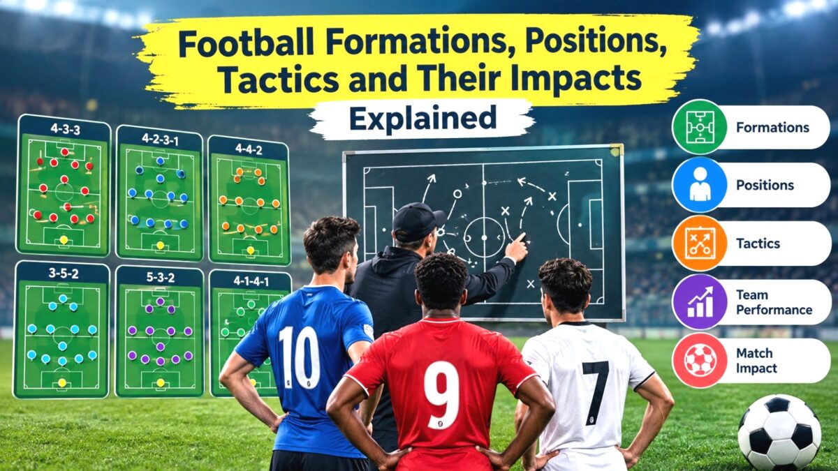 Football Formations, Positions, Tactics and Their Impacts Explained